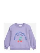 Bobo Circle Sweatshirt Tops Sweat-shirts & Hoodies Sweat-shirts Purple...