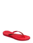 Flip-Flops Shoes Summer Shoes Sandals Flip Flops Red Ilse Jacobsen