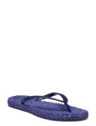 Flip-Flops Shoes Summer Shoes Sandals Flip Flops Blue Ilse Jacobsen