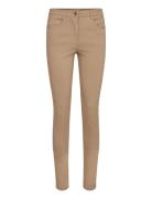 Sc-Lilly Bottoms Jeans Slim Beige Soyaconcept