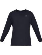 Ua Sportstyle Left Chest Ls Sport T-shirts Long-sleeved Black Under Ar...