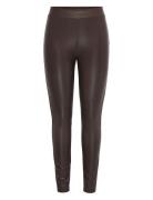 Onlcool Coated Legging Noos Jrs Bottoms Leggings Brown ONLY