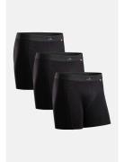 Men's Classic Trunks 3-Pack Sport Boxers Black Danish Endurance