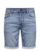 Onsply Jog Mb 8584 Pim Dnm Shorts Noos Bottoms Shorts Denim Blue ONLY ...