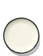 Plate Dé Set/2 Home Tableware Plates Dinner Plates White Serax