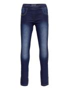 Jegging Power Stretch Slim Fit Bottoms Jeans Skinny Jeans Blue Minymo