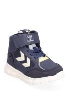 X-Light 2.0 Mid Tex Jr Sport Sneakers High-top Sneakers Blue Hummel