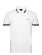 Paddy Sport Polos Short-sleeved White BOSS