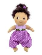 Rubens Barn Mjuk Docka Hanna Toys Dolls & Accessories Dolls Multi/patt...