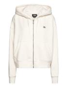 Oakport Zip Hoodie Tops Sweat-shirts & Hoodies Hoodies Cream Dickies