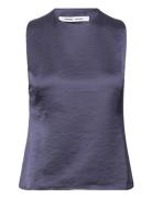 Ellie Top 14773 Tops Blouses Sleeveless Blue Samsøe Samsøe