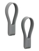 Håndklædestrop Loop Magnet 2 Stk. Home Storage Hooks & Knobs Hooks Gre...