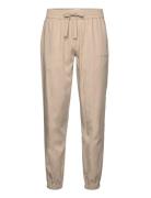 Otto Linen-Tencel Pants Bottoms Trousers Casual Beige Les Deux