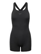 Womens Endurance+ Legsuit Sport Swimsuits Black Speedo