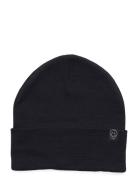 Knitted Beanie Fold Up School Accessories Headwear Hats Beanie Black L...