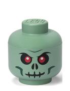 Lego Storage Head - Green Skeleton Home Kids Decor Storage Storage Box...