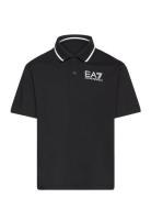 Jerseywear Tops T-shirts Polo Shirts Short-sleeved Polo Shirts Black E...