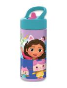 Gabby's Dollhouse Sipper Water Bottle, 410Ml Home Meal Time Multi/patt...