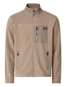 Obie Tech Fleece Tops Sweat-shirts & Hoodies Fleeces & Midlayers Beige...