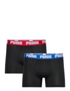 Puma Men Everyday Basic Boxers 2P Sport Boxers Black PUMA