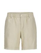 Jpstbill Lawrence Linen Shorts Srt Sn Bottoms Shorts Casual Beige Jack...