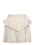 Skirt Dresses & Skirts Skirts Short Skirts Cream Sofie Schnoor Young