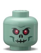 Lego Storage Head - Green Skeleton Home Kids Decor Storage Storage Box...