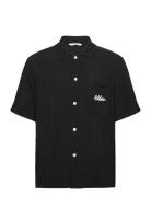 Nb Dad Shirt Black Designers Shirts Short-sleeved Black Nikben