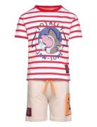 Set 2P Bermuda + Ts Sets Sets With Short-sleeved T-shirt Multi/pattern...