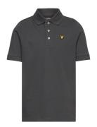 Plain Polo Shirt Tops T-shirts Polo Shirts Short-sleeved Polo Shirts K...