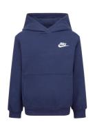 Nkn N Nsw Club Fleece Lbr Po Tops Sweat-shirts & Hoodies Hoodies Navy ...