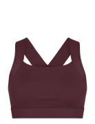 Kay Sports Bra Sport Bras & Tops Sports Bras - All Burgundy Röhnisch