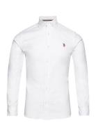 Uspa Shirt Esmar Men Tops Shirts Casual White U.S. Polo Assn.