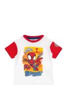 Tshirt Tops T-shirts Short-sleeved White Spider-man