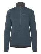 Kamphaug Knitted W Half Zip Orion Blue Xs Sport Sweat-shirts & Hoodies...