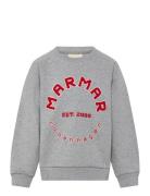 Theos Tops Sweat-shirts & Hoodies Sweat-shirts Grey MarMar Copenhagen