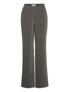 Abrahammd Pants Bottoms Trousers Wide Leg Grey Modström