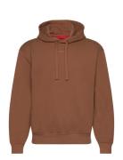 Dapo Designers Sweat-shirts & Hoodies Hoodies Brown HUGO