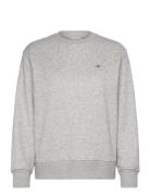 Shield C-Neck Sweat Tops Sweat-shirts & Hoodies Sweat-shirts Grey GANT