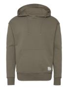 Sdlenz Hood Sw Tops Sweat-shirts & Hoodies Hoodies Green Solid