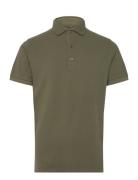 Mmgharvey Faded Polo Tops Polos Short-sleeved Green Mos Mosh Gallery