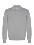 Ls Thermal 3 Bttn Henley Rainy Tops Knitwear Long Sleeve Knitted Polos...