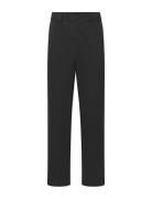 Prosper Cotton Tencel Bottoms Trousers Casual Black Rue De Tokyo