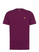 Martin Ss T-Shirt Sport T-shirts Short-sleeved Purple Lyle & Scott Spo...