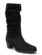 Mid Boot Shoes Boots Ankle Boots Ankle Boots With Heel Black Gabor