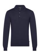 Maklint Oc Tops Knitwear Half Zip Jumpers Navy Matinique