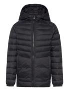 Jjesprint Puffer Hood Noos Jnr Fôret Jakke Black Jack & J S