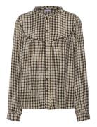 Nuines Shirt Tops Blouses Long-sleeved Multi/patterned Nümph