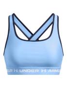 Crossback Mid Bra Sport Bras & Tops Sports Bras - All Blue Under Armou...