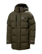 Jr Adore Puffy Parka Fôret Jakke Khaki Green Helly Hansen